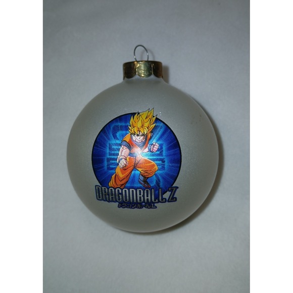 The Unbranded Brand Other - Rare 2000 DragonBall Z FUNimation Goku Xmas Christmas Ornament Anime